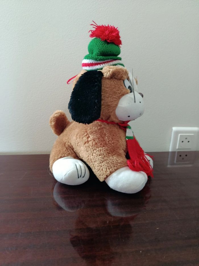 Chient vintage couleur noël - photo numéro 2