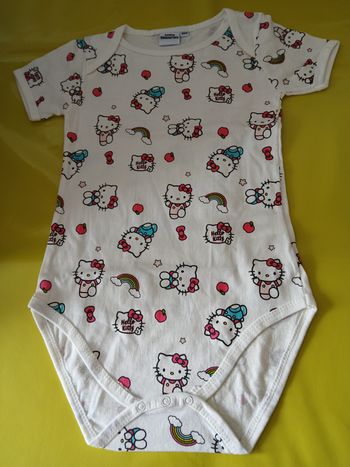 bodie fille manches courtes hello kitty 92 cm 36 mois 