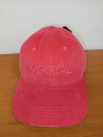 Casquette Kaporal rose