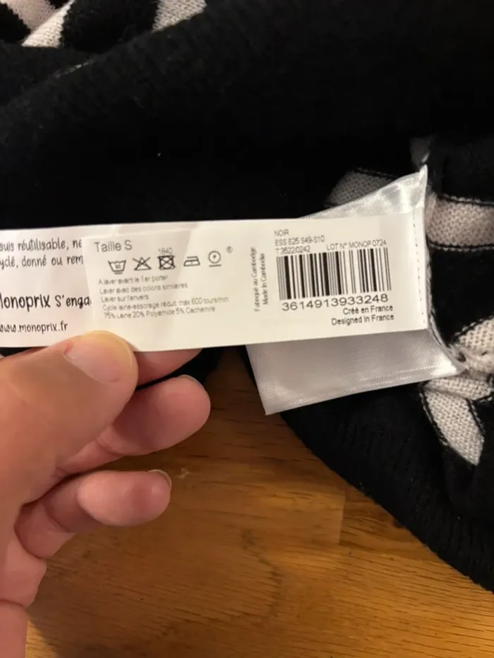 Pull marinière Monoprix - photo numéro 7