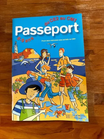 Passeport du CE2 au CM1 8,9 ans