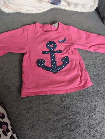 T shirt manche longue fille 9 mois