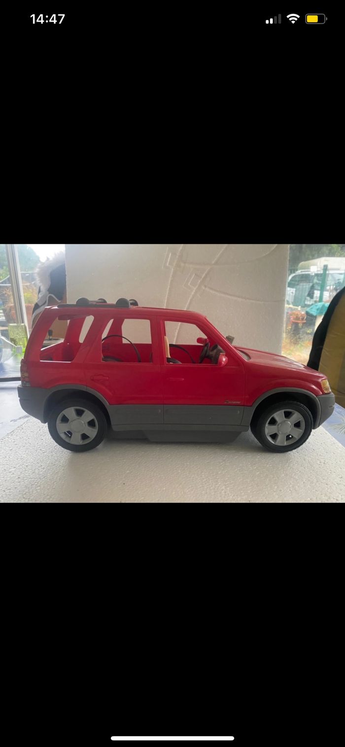 Barbie - Voiture Barbie rouge - photo numéro 2