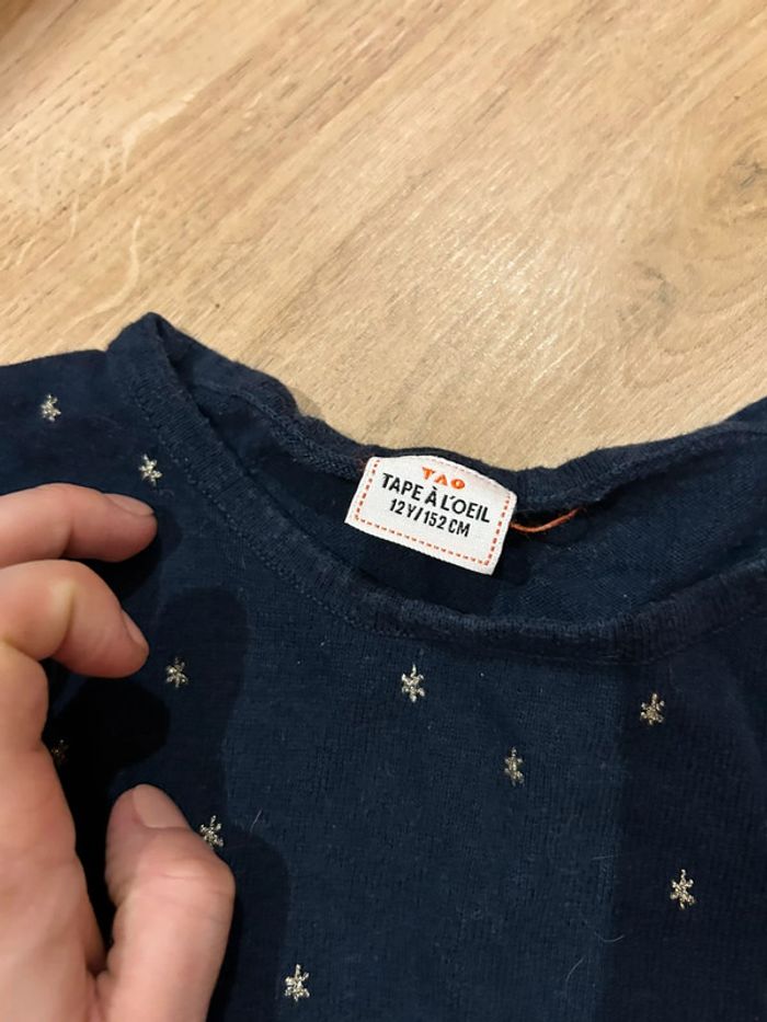 Pull bleu - photo numéro 2