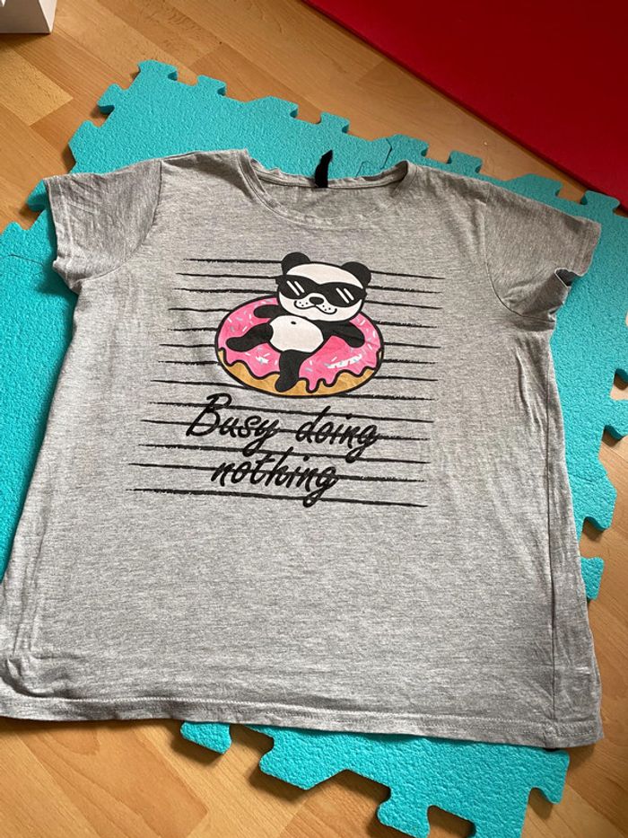 T-shirt « Busy doing Nothing » Page One Taille S