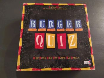 Jeu Buger Quizz vintage