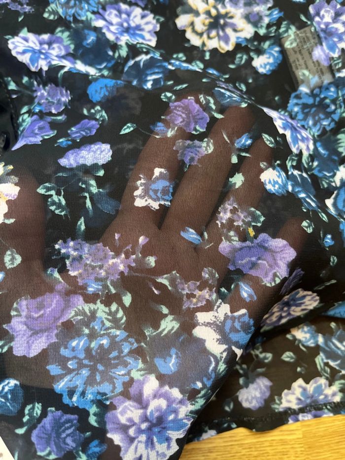 Chemise sans manche fleurie - photo numéro 3