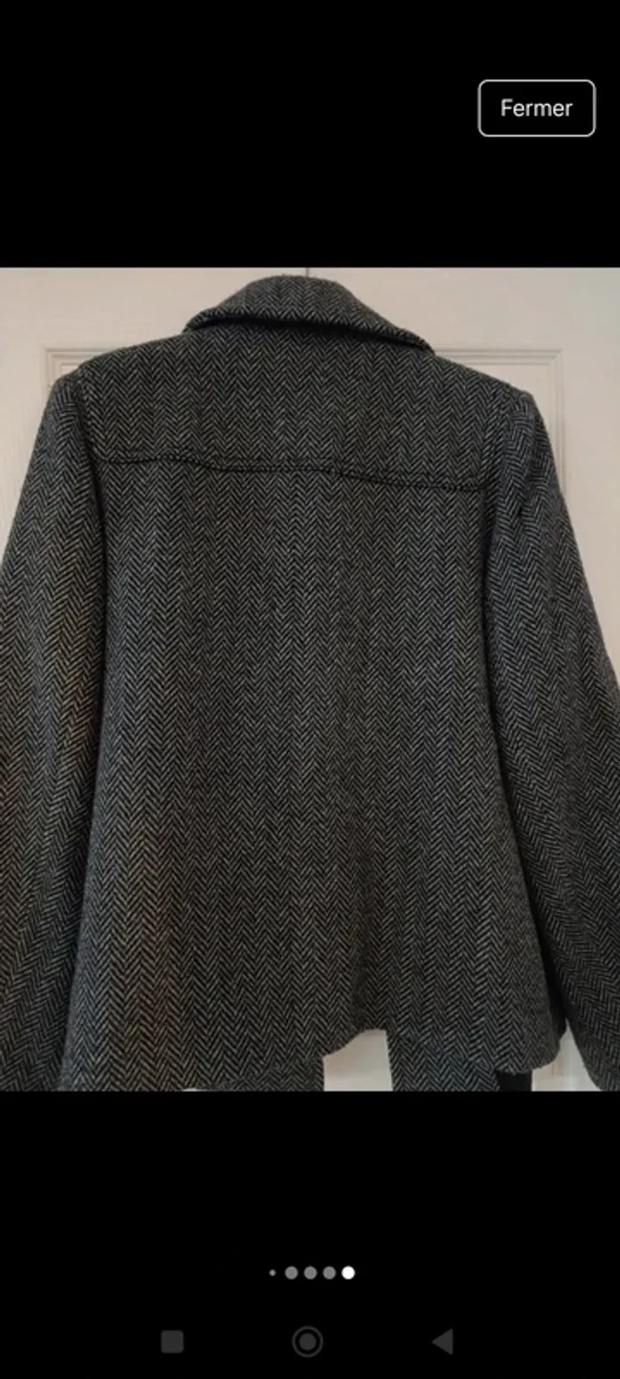 Manteau 100%laine weill parfait état - photo numéro 9