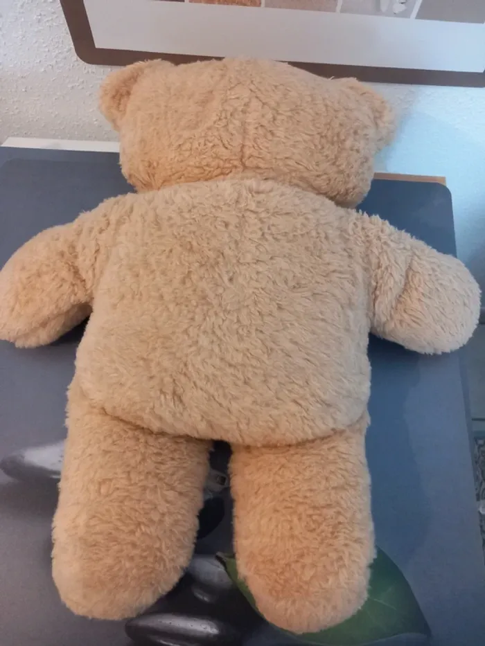 Peluche nounours ours vintage Ajena 48cm - photo numéro 3