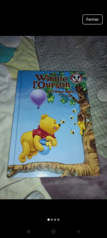 Livre Winnie l'ourson j52