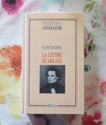 LA LETTRE ECARLATE de N. HAWTHORNE Ed. Atlas Les Génies de la  Littérature