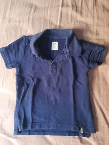 Polo manches courtes garçon 24 mois