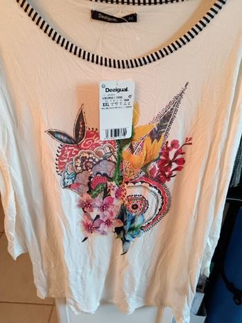 Tee shirt manches 3/4