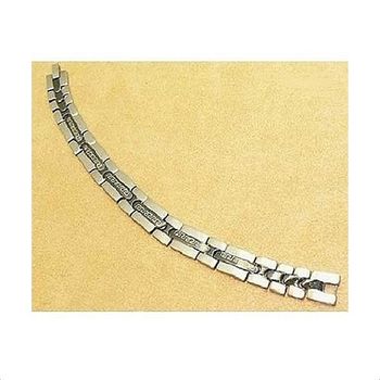 Bracelet Bicolore Homme Acier Inoxydable