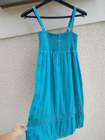 Robe Etam turquoise T38
