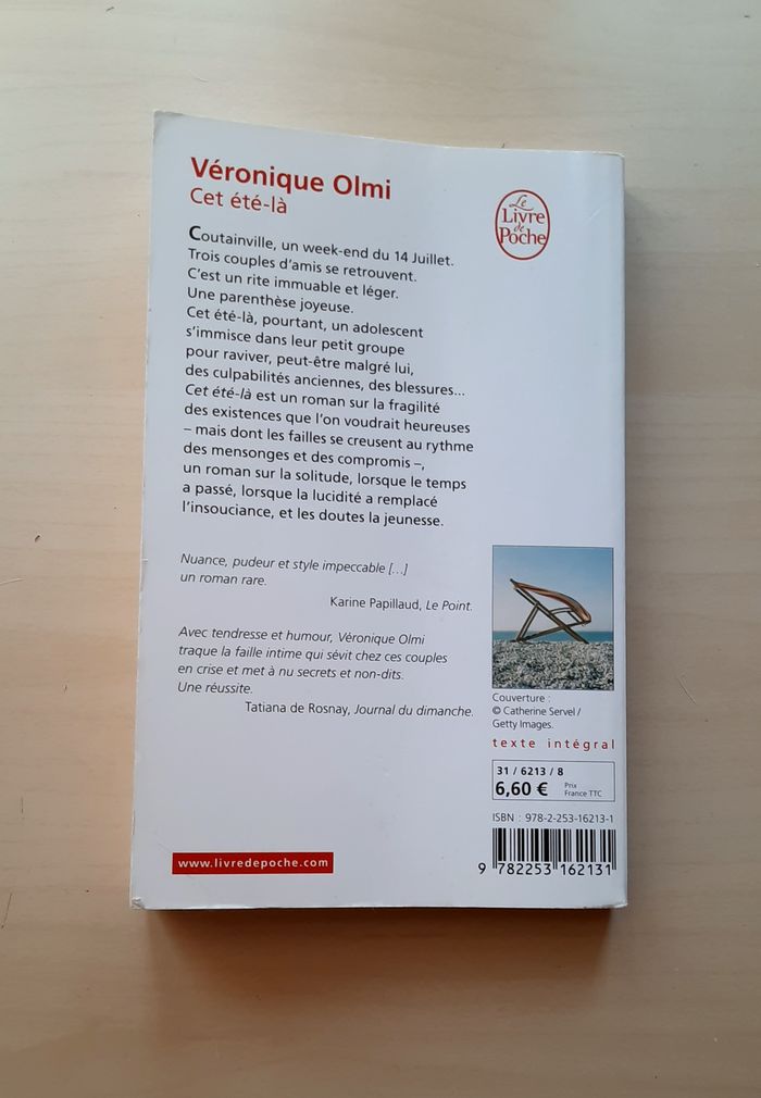Cet été-là de Véronique Olmi - photo numéro 2