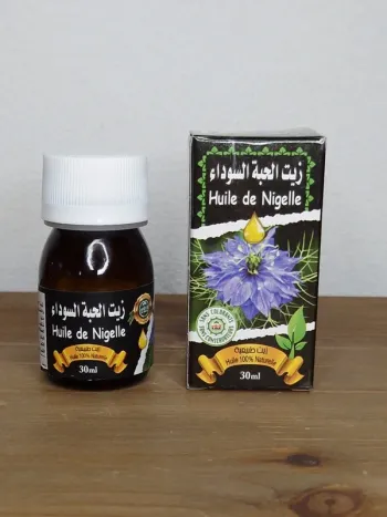 Huile de nigelle 30 ml - 100% naturelle