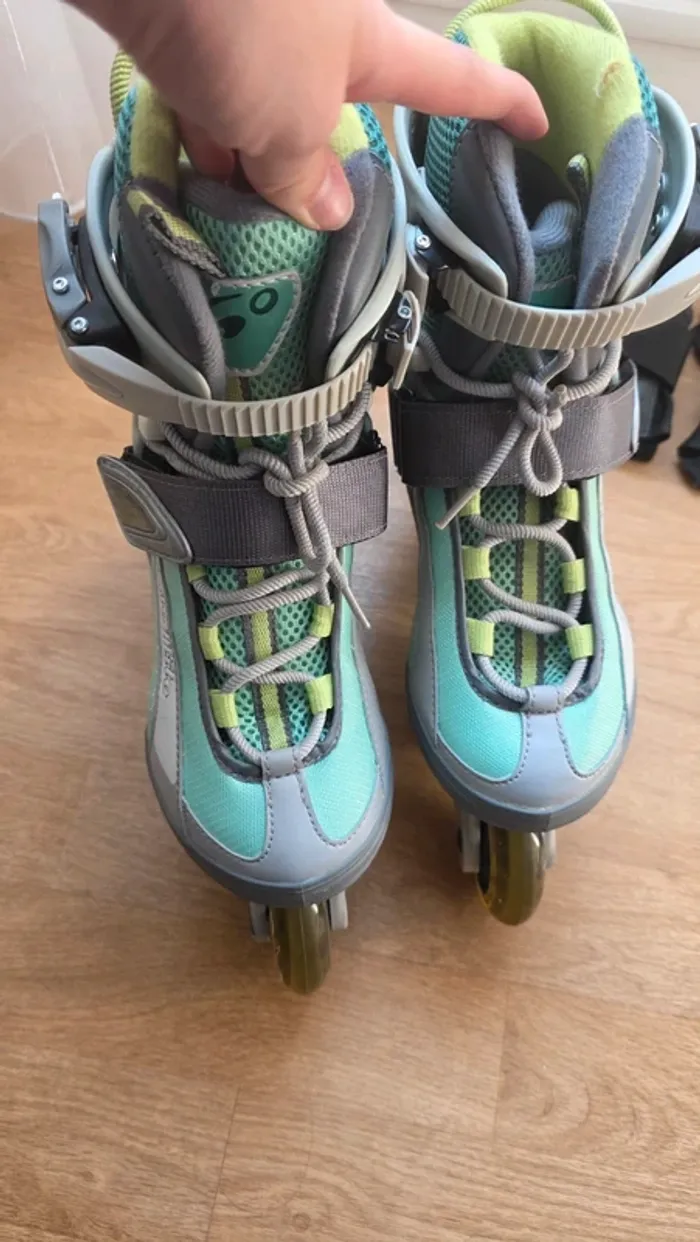 Roller Abec 5 Satellite GO Sport Taille 38 Avec Protections - photo numéro 11