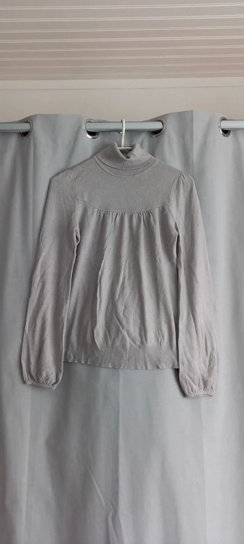 Pull col roulé 36 promod gris