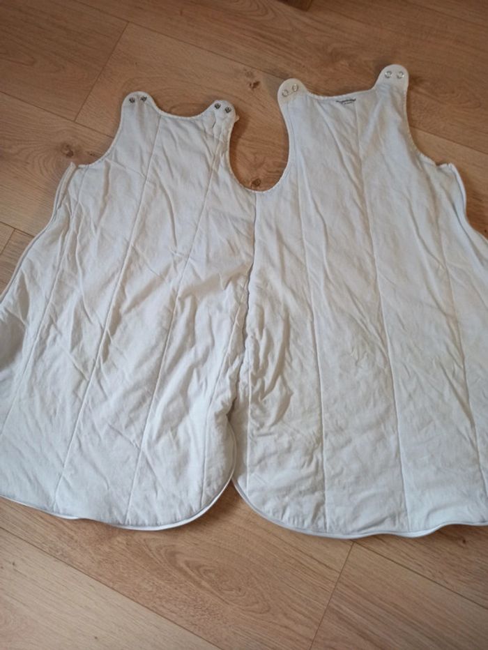 Turbulette légère Printemps-été Blanche - Vert Baudet 0-6 mois - Très bon état - photo numéro 4