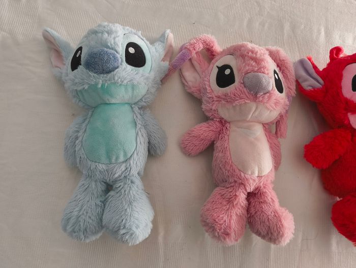 Lot peluches stitch toute douce - photo numéro 2