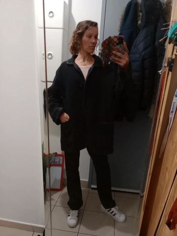 Manteau femme  46 gris c36