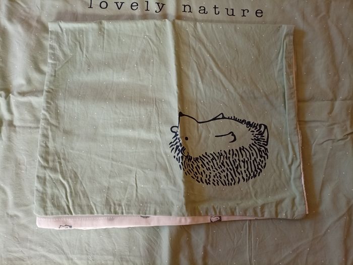 Linge de lit et housse taie oreiller bébé - photo numéro 2