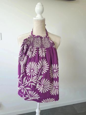 12 € Jolie robe Vertbaudet dos nu