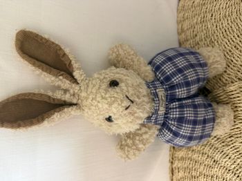 Doudou Lapin Vintage TARTINE ET CHOCOLAT