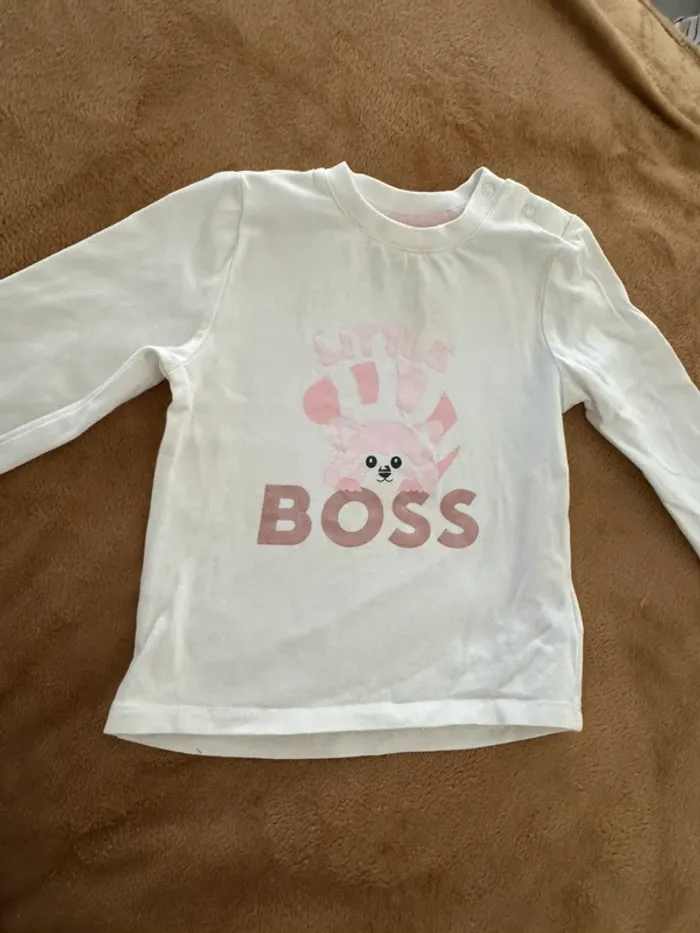 Haut BOSS bébé fille
