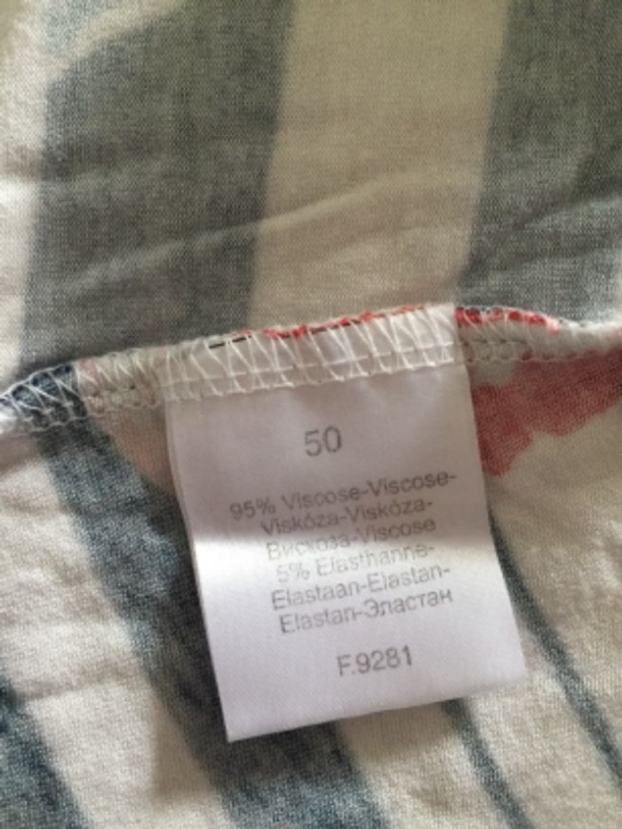 Blouse fleurie In Extenso 50/5XL - photo numéro 3