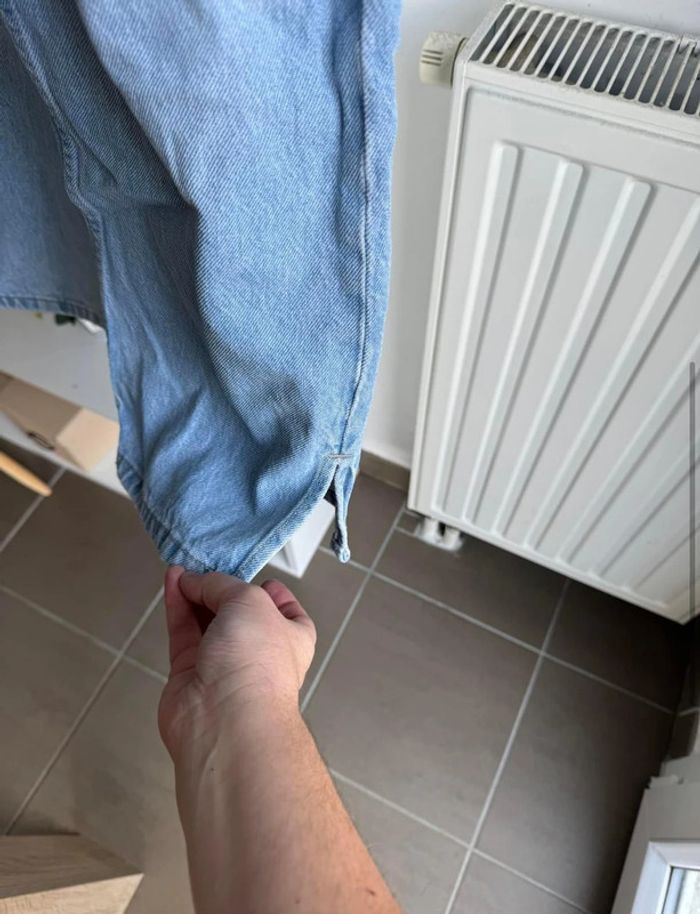 Jean Wide leg fendu - photo numéro 2