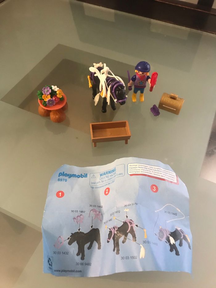 Lot Playmobil équitation - photo numéro 2