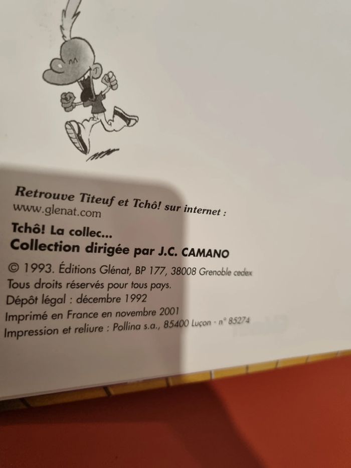 lot de deux bd de titeuf tome 1 et 4 état très correct - photo numéro 6