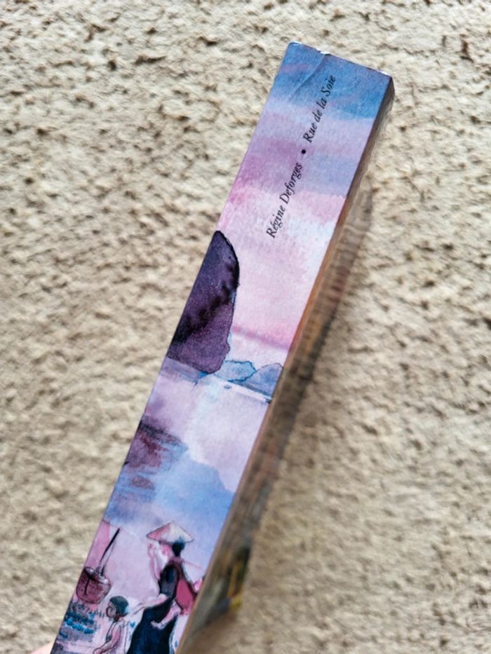 Livre Rue de la Soie de Régine Deforges - Tome 5 de la saga La Bicyclette bleue - photo numéro 4