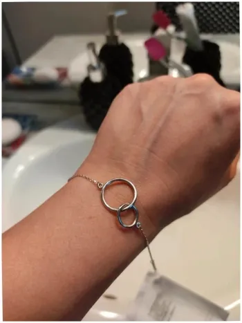 Bracelet main anneaux