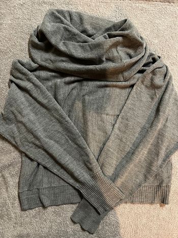 Pull Fin Gris Col Roulé GEMO – Taille M