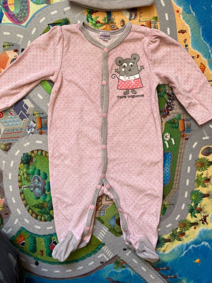 Ensemble pyjama, body et bonnet - photo numéro 2