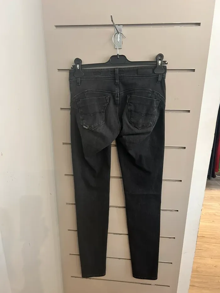 Salsa jeans gris slim  Push up  Taille 36 - photo numéro 3