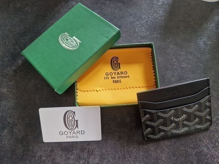 PORTE CARTE GOYARD NOIR NEUF