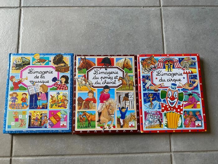 Lot 3 livres « l’imagerie »