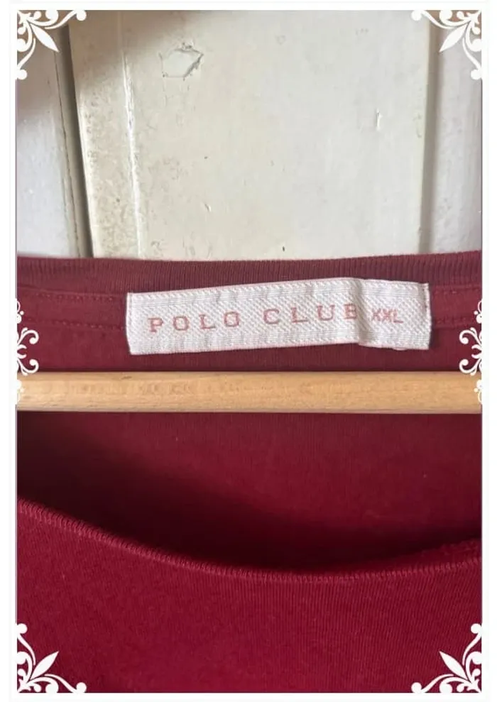 🧣 T-shirt manches longues Polo Club - Taille XXL - photo numéro 4