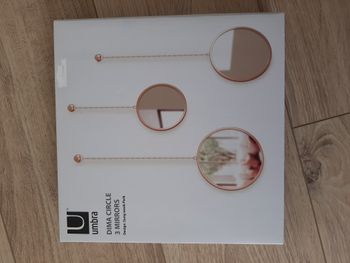 Décoration: Miroirs ronds suspendus (Lot de 3) "Umbra" - Neuf