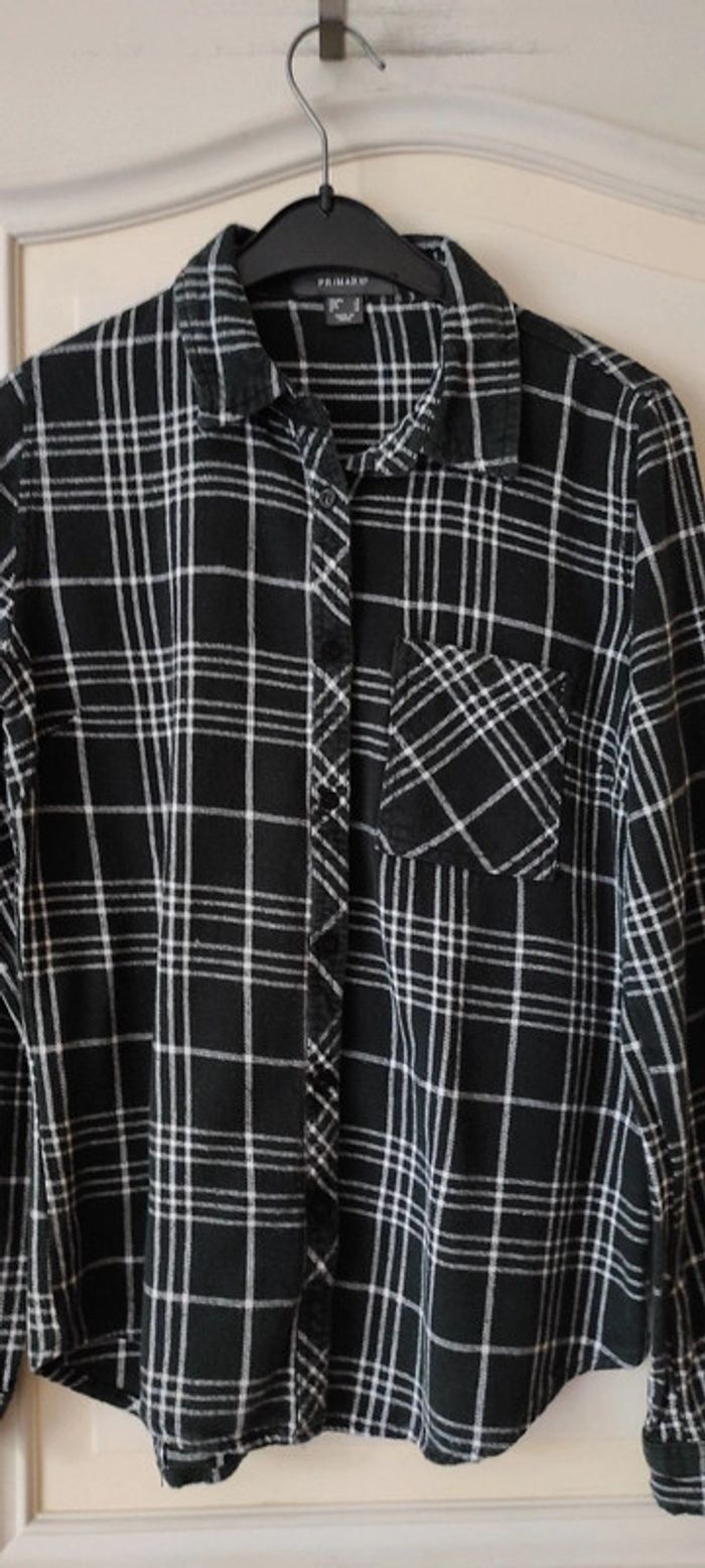 💐Chemise semi  épaisse - Primark - taille 34 - Très bon état 💐 - photo numéro 2