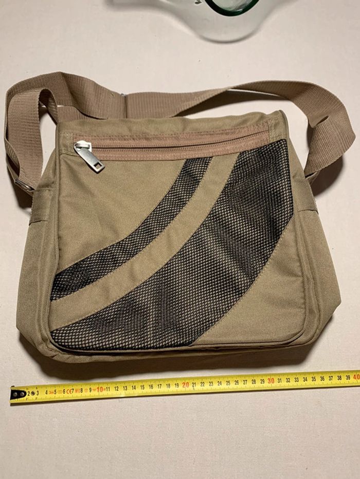 Sac à bandoulière kaki et noir - photo numéro 7