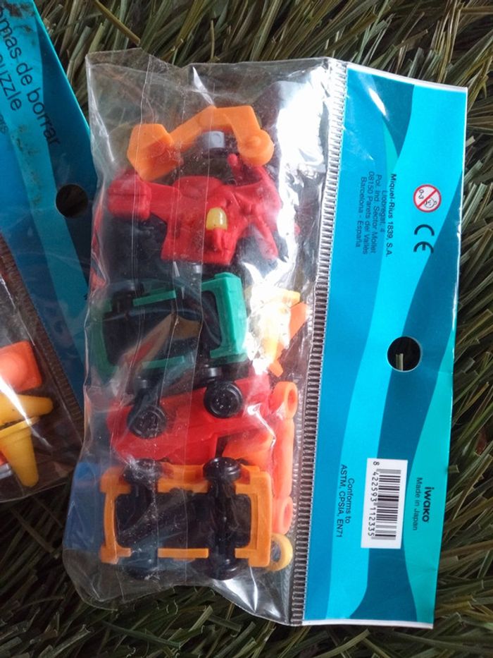 Lot de gommes voiture - photo numéro 2