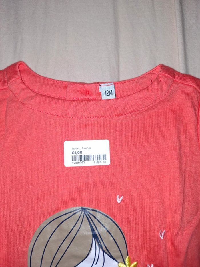 Tshirt orange - photo numéro 2