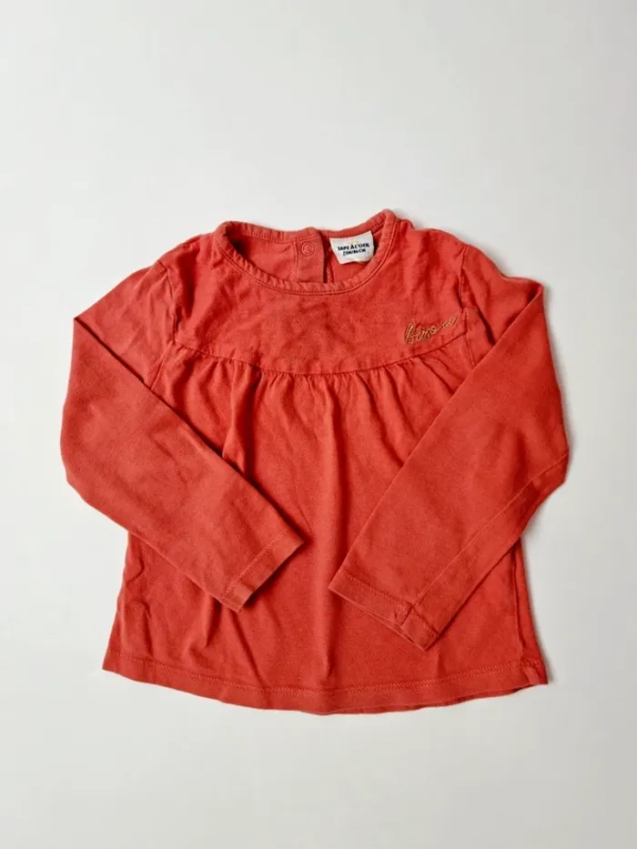 Lot de 2 t-shirts manches longues Tape à l'oeil - photo numéro 2