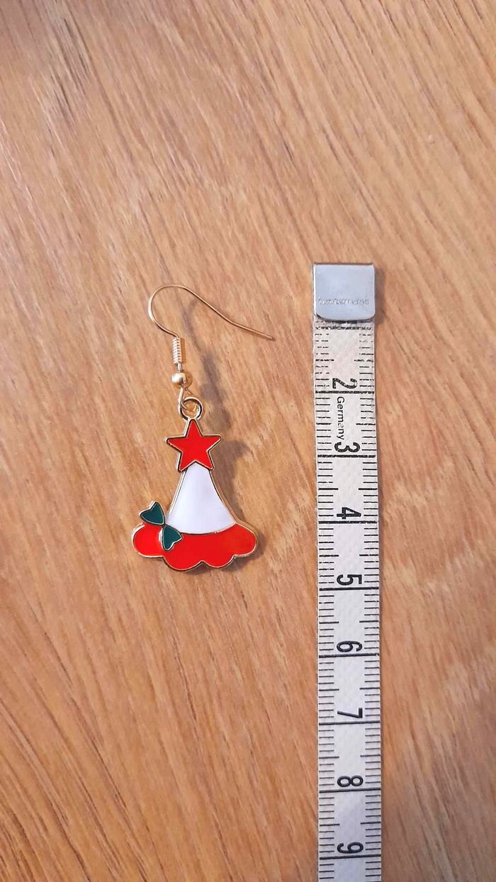 Bijoux Noël | Lot de Boucles d’Oreilles Pendantes – Neuf - photo numéro 3