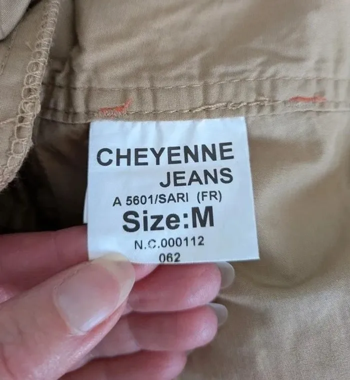 Robe d'été fleurie vintage en soie et coton - Cheyenne jeans - taille S/M - photo numéro 5
